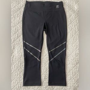 Fila Black Capris NWOT